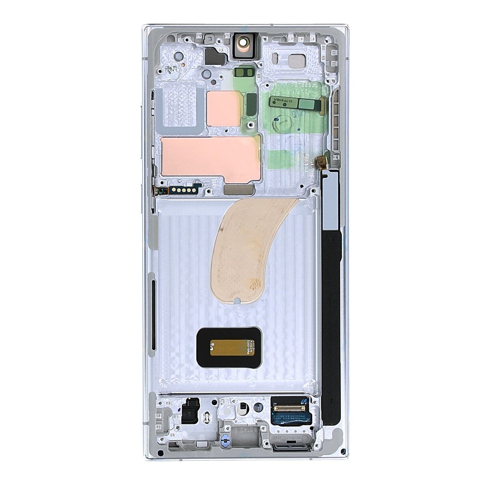 Samsung Galaxy S23 Ultra 5G S918B OLED Screen Replacement Digitizer GH82-30465G (Gold)-Sky Blue Samsung Galaxy S23 Ultra 5G S918B OLED Screen Replacement Digitizer GH82-30465G (Gold)-Sky Blue